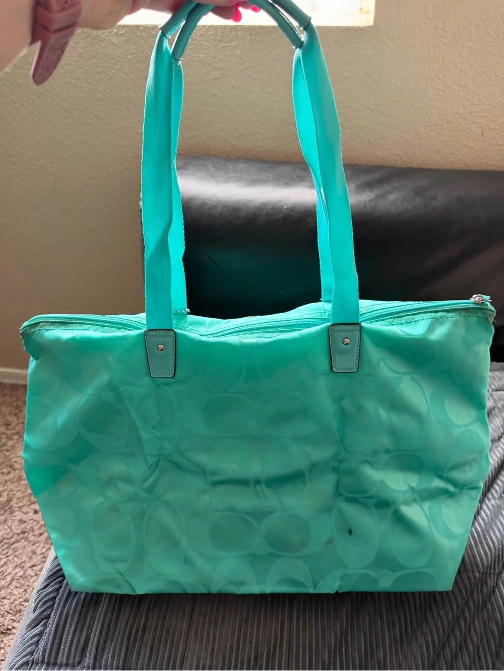 Coach tote vivid